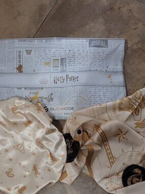 Harry Potter Hair Bundle with Satin Bonnet and Bandana